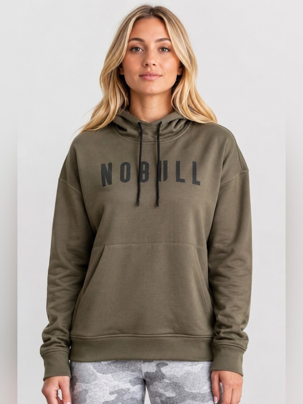 NO BULL DARK GREEN HOODIE- S- NNT